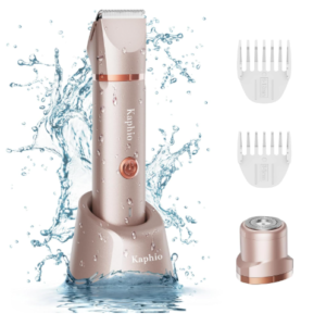 Bikini Trimmer for Women Pubic Hair: 2 in 1 Eletctric Razors for Women - Rechargeable Eletctric Shaver