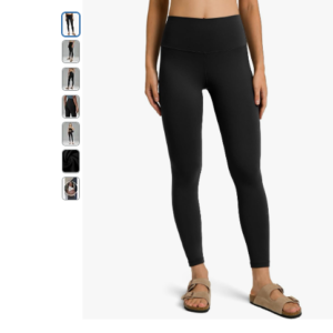 Colorfulkoala Women's Dreamlux High Waisted Workout Leggings 25" / 28" Inseam Yoga Pants