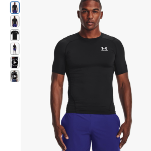 Under Armour Men's HeatGear Compression Short-Sleeve T-Shirt