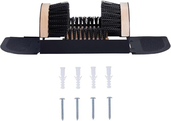 Legacy Boot Scrubber, Upgraded Bristles and Frame Strength - Shoe Scraper & Boot Cleaner Brush