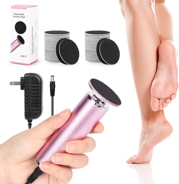 Electric Foot File Remover Callus: Profesional Pedicure Tool for Callus Remover