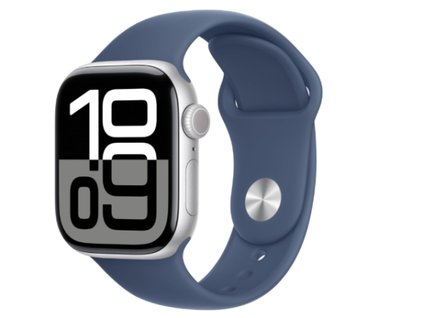 Apple Watch Series 10 [GPS + Cellular 42mm case] Smartwatch with Silver Aluminium Case